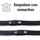 thumbnail image 4 of Correa De Piel Genuina Bicolor Para Pasear Perros 1.5 Metros, 4 of 7