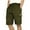 B-Army Green, variant on Rciityk Men's Cargo Shorts Casual Drawstring Elastic Waist Athletic Workout Shorts Summer Solid Color Gym Jogger Shorts with Pockets