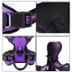 thumbnail image 3 of Arnés de nailon ajustable para perros, chaleco reflectante, suave, transpirable, sin tirones, arnés para mascotas, correa para perros pequeños y grandes, 3 of 5
