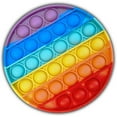 thumbnail image 4 of 6 Pack Push Pop Fidget Toy - Push Pop Bubble Anti Anxiety Sensory Toy - Bubble Pop Stress Reliever - Durable & Washable Soft Silicone Squeeze Fidget Toy - Perfect for Adults & Kids, 4 of 14