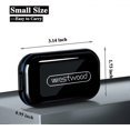 thumbnail image 4 of Pill Cutter, Splitter With Dispenser For Small Or Large Pills,stainless Steel Blade, Travel Sized For Purse Pocket, 4 of 5