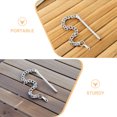 thumbnail image 4 of 2pcs Patio Umbrella Pin Chain - Metal Fixing Accessories Replacement Garden Parasols Parts For Outdoor Patio Easy To Install, 4 of 7