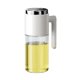 thumbnail image 2 of Botella Dispensadora De Aceite De Acero Inoxidable, Aceitera De Vidrio De 500 Ml Con Pico Antigoteo Y Tapa De Apertura Automática, Diseño a Prueba De Fugas Para Verter Fácilmente, Ideal Para, 2 of 8