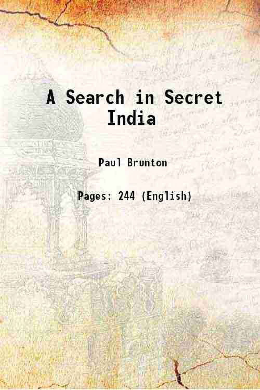 A Search in Secret India 1900 [Hardcover]