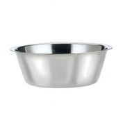 Hilo Silver Plain Stainless Steel 5 qt Pet Dish For Dogs