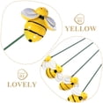 thumbnail image 3 of DEEPCRAFF 10Pcs Durable Metal and Plastic Yellow Stakes for Outdoor Yard and Patio Use, 3 of 8