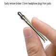 Neyyuse Headphone Jack Removal Tool, Tube Grip Stick Puller, Jack