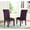 Purple, variant on Of 2 Solid Wood High Back Tan Dining Chairs - Button , Upholstery, Armless, Legs 2 Chair , Back,
