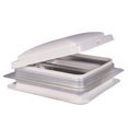thumbnail image 1 of Heng s Industries Roof Vent 75111-C1G1 Manual Opening; For 14 Inch x 14 Inch; With Screen; Without Fan; Pure White Screen Frame; Galvanized Metal Base And Lid; Standard Mount, 1 of 5