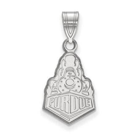 Purdue Medium (5/8 Inch) Pendant (10k White Gold)