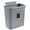 Gray, variant on PHIGZNT Countertop Compost Bin with Lid, Hanging Small Trash Can with Lid Under Sink for Kitchen, Food Waste Bin for Countertop, Mountable Garbage Can for Bathroom, RV, 5L/1.3 Gal White One Size