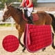 thumbnail image 1 of Protector de silla de montar ecuestre Accesorios de silla de caballo Esponja Sillín grueso resistente al desgaste Cojín a prueba de golpes Equipo para Soledad Mantilla de caballo, 1 of 8