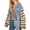 Blue, variant on Vedolay Women Tops Women's Casual Denim Jacket with Fringe Rhinestones Denim Jean Jacket,Blue M