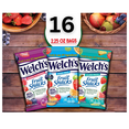 thumbnail image 4 of Welch's Fruit Snacks, Bulk Variety Pack with Mixed Fruit, Island Fruit and Berries and Cherries 2.25 Oz. (Pack of 16), 4 of 8