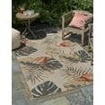 thumbnail image 2 of Rugs.com Baja Outdoor Collection Rug – 5' x 8' Ivory Medium Rug Perfect For Bedrooms, Dining Rooms, Living Rooms, 2 of 3