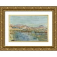 thumbnail image 1 of Shanti, Shima 18x13 Gold Ornate Wood Framed with Double Matting Museum Art Print Titled - Thirsting III, 1 of 4