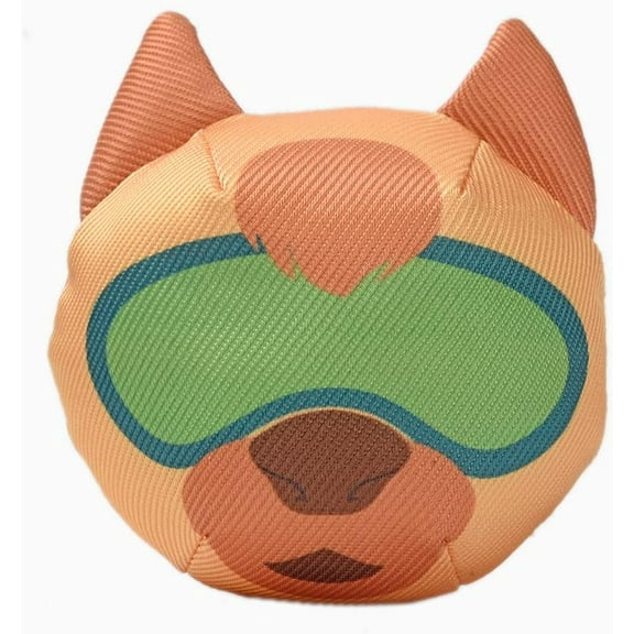 HugSmart Fox Dog Toy – Super Squeaky Plush Toy with Goggles for Gentle Chewers