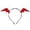 01_RD2, variant on GPOECD Handmade Wolf Ears Headband Party Accessories for Themed Events 03_Black,One Size