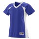 thumbnail image 1 of Augusta Sportswear Mujer Victor Replica Jersey Xs Negro/Vegas Oro Augusta 262, 1 of 1