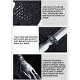 thumbnail image 4 of Guantes De Esqu Para Senderismo Al Aire Libre, Antideslizantes, Compatibles Con Pantallas Tctiles, Resistentes Al Viento, Impermeables, Con Forro Polar, Clidos, Para Senderismo Y, Ukhbmc, 4 of 9