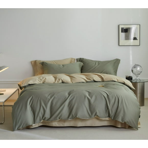 Zhuge Bed Sheets Set, Bedding Sheets Pillowcases Kit, Twin Bed Set, Hotel Bedding, Home Decor(Gray)