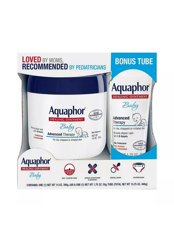 Aquaphor Advanced Therapy Baby Healing Ointment with Bonus 15.75 oz.