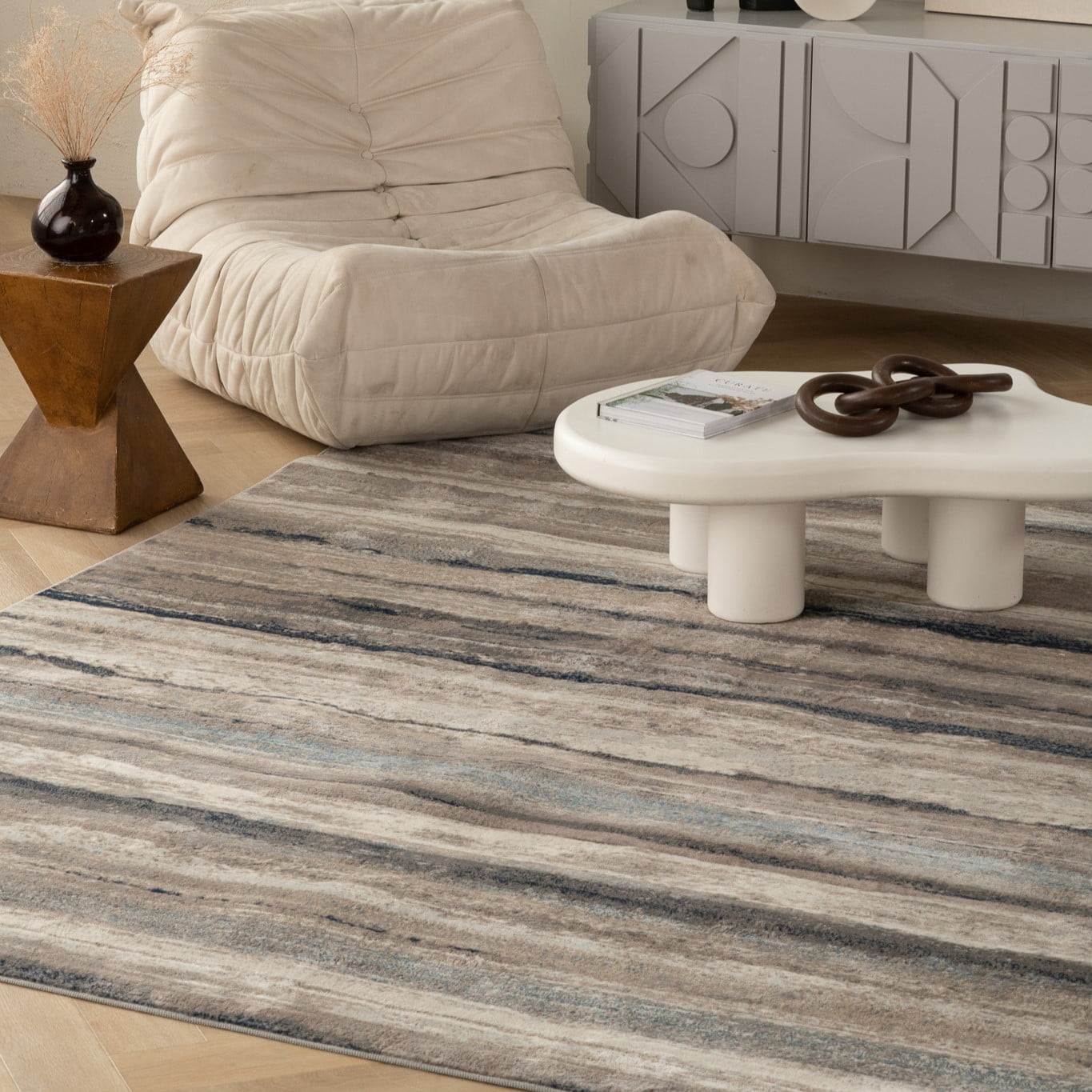 Rug Branch Havana Collection Traditional Distressed Area Rug