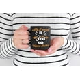 thumbnail image 2 of All I Need Is Tea and Warm Socks, Black 11oz Ceramic Mug, 2 of 5