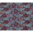 thumbnail image 4 of oneOone Cotton Flex Fabric Leaves & Floral Block Print Fabric By The Yard 40 Inch Wide, 4 of 4