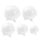 thumbnail image 4 of Cateissary Moldes de resina de 5 uds., accesorio artesanal de silicona, decoración artesanal, molde de bola hemisferoide 2piezas Cateissary CBP142972, 4 of 4