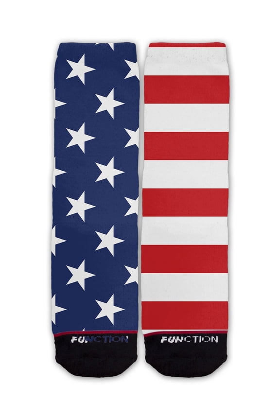- USA Split Flag Fashion Socks