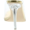 thumbnail image 4 of CAPE ROBBIN Allure Women's Dressy Peep Toe Clear Transparent Strap Slip On Clear Heels, 4 of 7