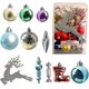 thumbnail image 1 of Set De Boules Et Dcorations De Nol En Plastique Incassable 30 Piezas, 1 of 5