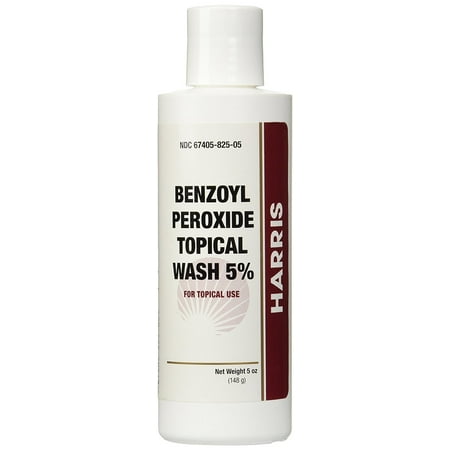 - Harris Benzoyl Peroxide 5% Wash - 5 oz