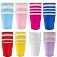 thumbnail image 2 of 10/20/30/50/100pcs Disposable Paper Cups Solid Color Paper Cups For Water DIY Birthday Wedding Party Picnic BBQ Travel and More, 2 of 9