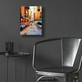 thumbnail image 5 of Epic Art 'Street Café after Rain' by Haixia Liu, Acrylic Glass Wall Art, 12"x16", 5 of 8