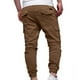 thumbnail image 5 of Pantalones largos deportivos y de trabajo casuales para hombre Pantalones casuales cómodos de color sólido Pantalones para hombre Pantalones de hombre, 5 of 5