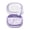 Purple, variant on Portable Bone Conduction Wireless Earbuds IPX7 Waterproof LED Power Display NFC Voice Assistant 60H Endurance Battery Sport Gaming Bluetooth Headset