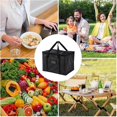 thumbnail image 4 of Sac de Livraison Alimentaire Sacs Thermiques Sac d'Épicerie Isolé Sac Isotherme Réutilisable, 4 of 5
