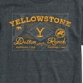 thumbnail image 3 of Yellowstone - Dutton Ranch Badge - Men's Short Sleeve Graphic T-Shirt, 3 of 6