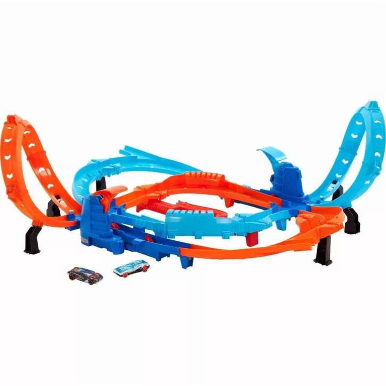 Hot Wheels Ultra Hots Blast Launch Face-Off Track Set - Walmart.com