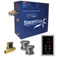 thumbnail image 2 of SteamSpa OAT1200BN-A 12 kW Oasis QuickStart Acu-Steam Bath Generator Pack with Built-in Auto Drain, Brushed Nickel, 2 of 5