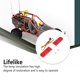 thumbnail image 4 of Bewildely Luz de ingeniería Barra LED intermitente multifunción Lámpara alarmante Bajo consumo de energía 1/10 RC Crawler 1/14 Truck Dump Kits de construcción modelo 145mm Rojo, 4 of 6
