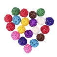 thumbnail image 5 of HONITANO 20Pcs Rattan Balls Decorations Assorted Color Wood Material Vase Filler for Families, 5 of 8