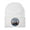 White, variant on Top Headwear Courage With Mountains Patch Cuffed Beanie - Black
