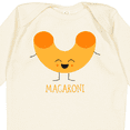 thumbnail image 4 of Inktastic Cute Kawaii Macaroni Boys or Girls Long Sleeve Baby Bodysuit, 4 of 5