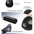 thumbnail image 4 of Small Black Trash Bags, 4 Gallon Garbage Bags, 220 Counts Strong Plastic Trash Can Liners 15 Liter for Kitchen Bathroom Office Waste Basket - Durable & Thick Trash Bag, 4 of 4