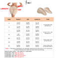 thumbnail image 2 of BIMEI 2PS Sponge Hip Pads for Women Butt Hip Enhancer Padded Shorts Body Shaper, Low Waist,Beige, M, 2 of 5