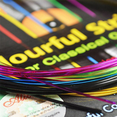 thumbnail image 3 of 12X A107C Classic Guitar Strings Colourful Nylon Strings for Classical Guitar Strings, 3 of 5