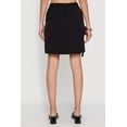 thumbnail image 5 of Womens Nylon Tabbed Cargo Mini Skirt, 5 of 5